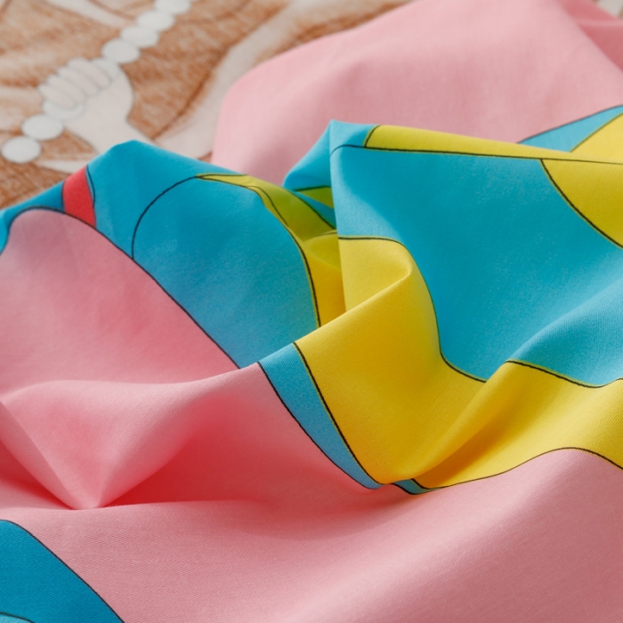 91家纺网 家纺一手货源 找家纺 金爱家 2023新款全棉大版单品 美人鱼