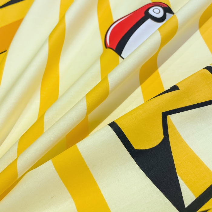 91家纺网 家纺一手货源 找家纺 金爱家 2023新款全棉大版单品 贪吃