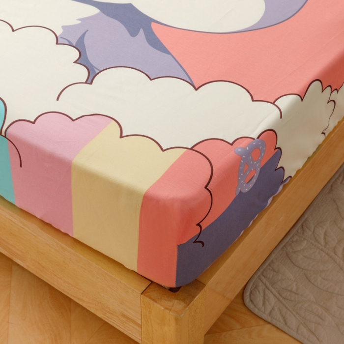 91家纺网 家纺一手货源 找家纺 金爱家 2023新款全棉大版单品 小兔子