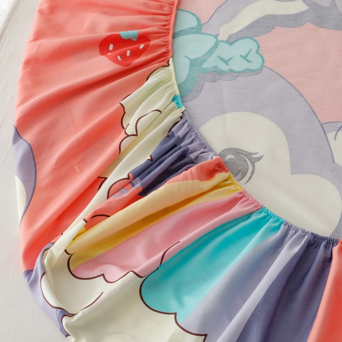 91家纺网 家纺一手货源 找家纺 金爱家 2023新款全棉大版单品 小兔子