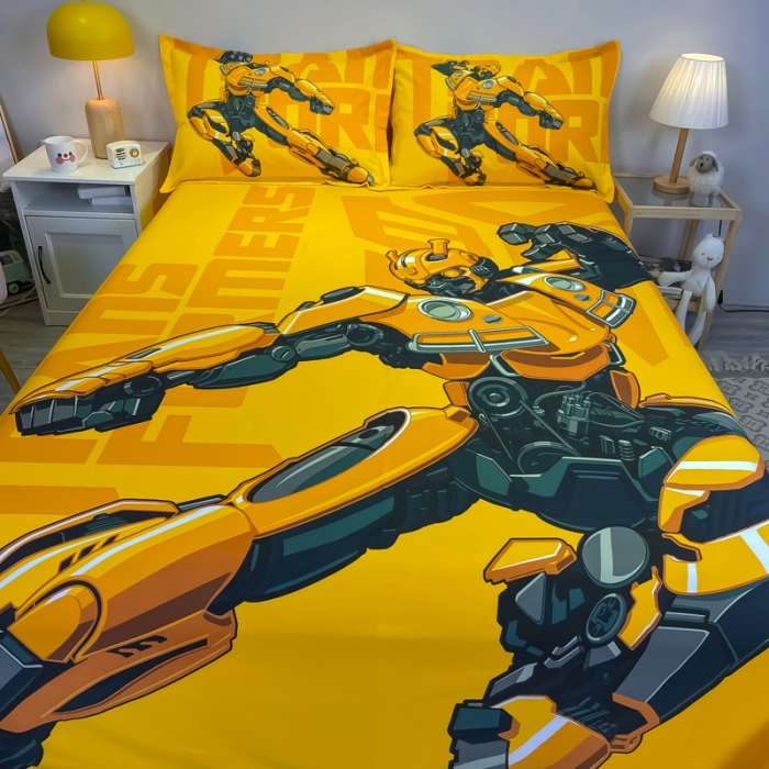 91家纺网 家纺一手货源 找家纺 金爱家 2023新款全棉大版单品 新大黄蜂