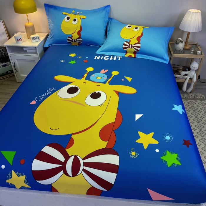 91家纺网 家纺一手货源 找家纺 金爱家 2023新款全棉大版单品 羞羞鹿