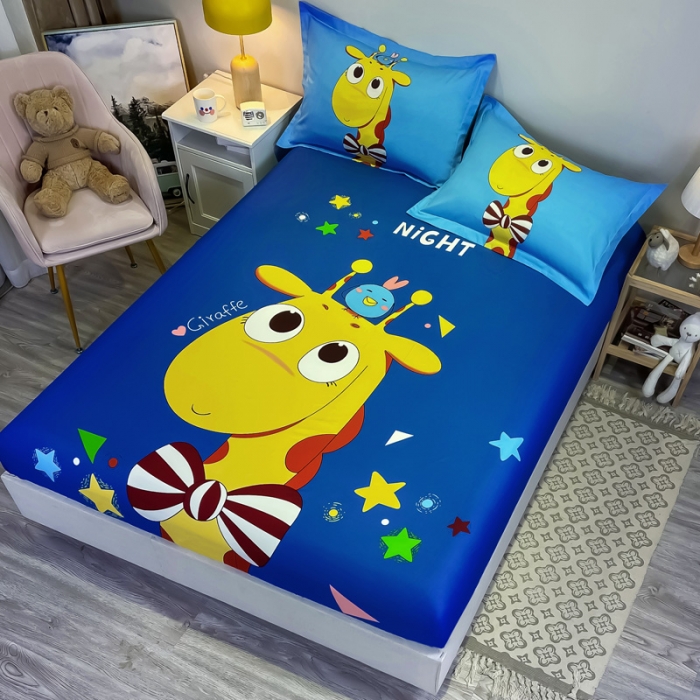 91家纺网 家纺一手货源 找家纺 金爱家 2023新款全棉大版单品 羞羞鹿