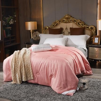 91家纺网 家纺一手货源 找家纺 样样红 2025新款回字格春秋被冬被 玉色