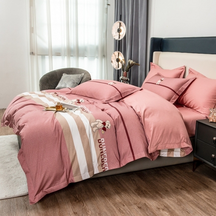 91家纺网 家纺一手货源 找家纺 品乐100支长绒棉数码印花（全棉）被套