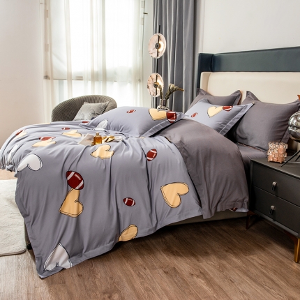 91家纺网 家纺一手货源 找家纺 品乐100支长绒棉数码印花（全棉）被套