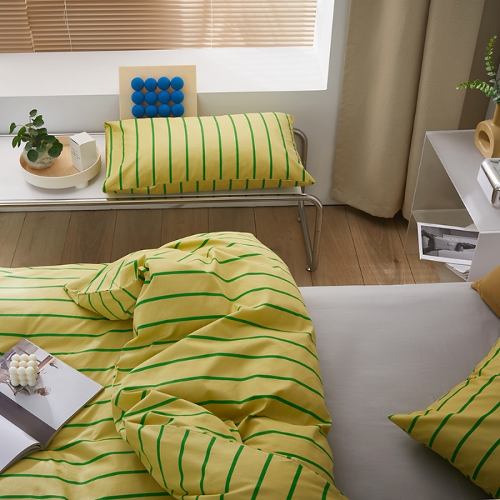 91家纺网 家纺一手货源 找家纺 怡家居 2022新款全棉印花四件套第七批 初见