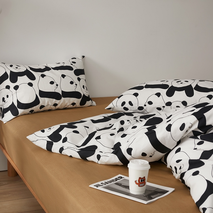 91家纺网 家纺一手货源 找家纺 怡家居 2022新款全棉印花四件套第七批 盼盼