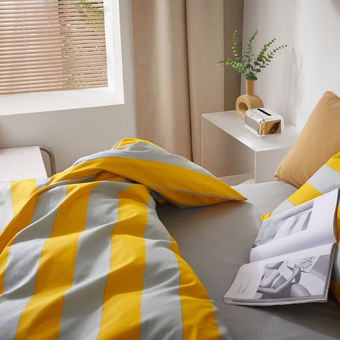 91家纺网 家纺一手货源 找家纺 怡家居 2022新款全棉印花四件套第七批 尤里