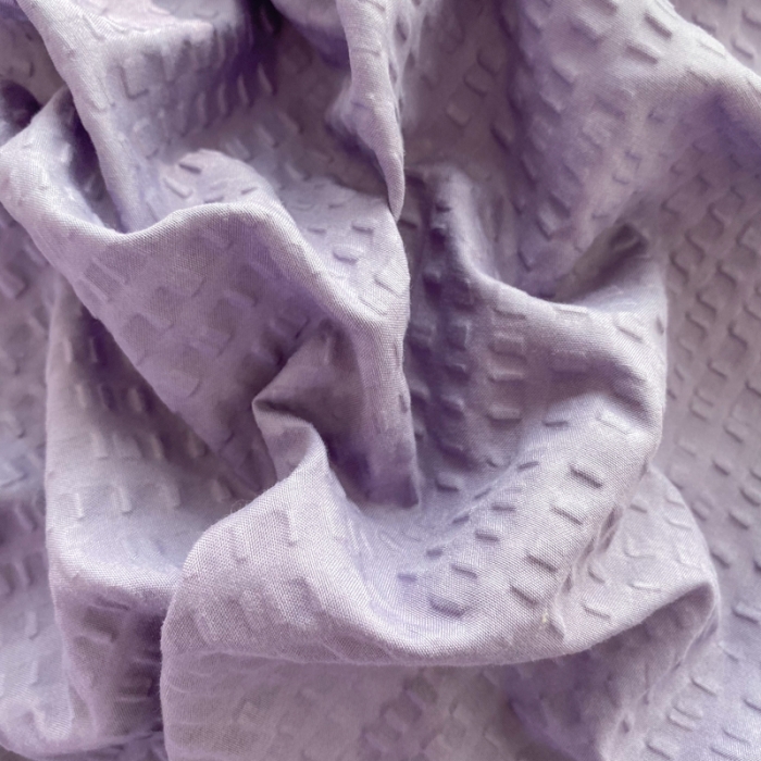 91家纺网 家纺一手货源 找家纺 慕澄家纺 2022新款华夫格简约款泡泡四件套 魅惑紫