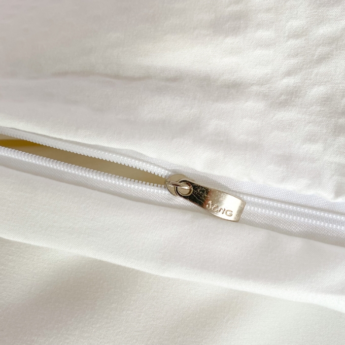 91家纺网 家纺一手货源 找家纺 慕澄家纺 2022新款华夫格简约款泡泡四件套 奶白色