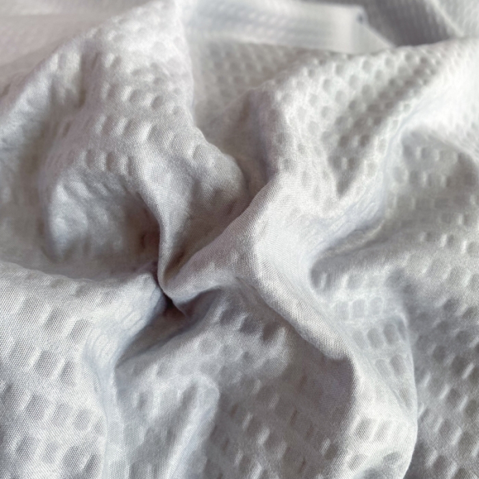 91家纺网 家纺一手货源 找家纺 慕澄家纺 2022新款华夫格简约款泡泡四件套 情调灰