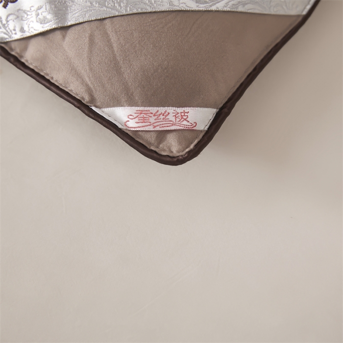 91家纺网 家纺一手货源 找家纺 洛卡棉蚕丝夏被纯手工被子被芯冬被春秋被夏被 温馨灰