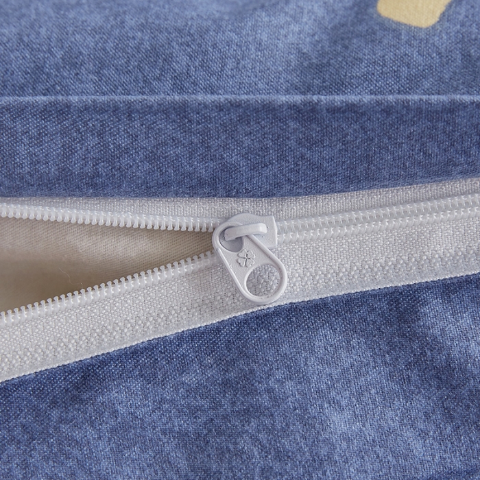 91家纺网 家纺一手货源 找家纺 代芙 2022新款加厚磨毛双边床裙四件套 爱尚几何