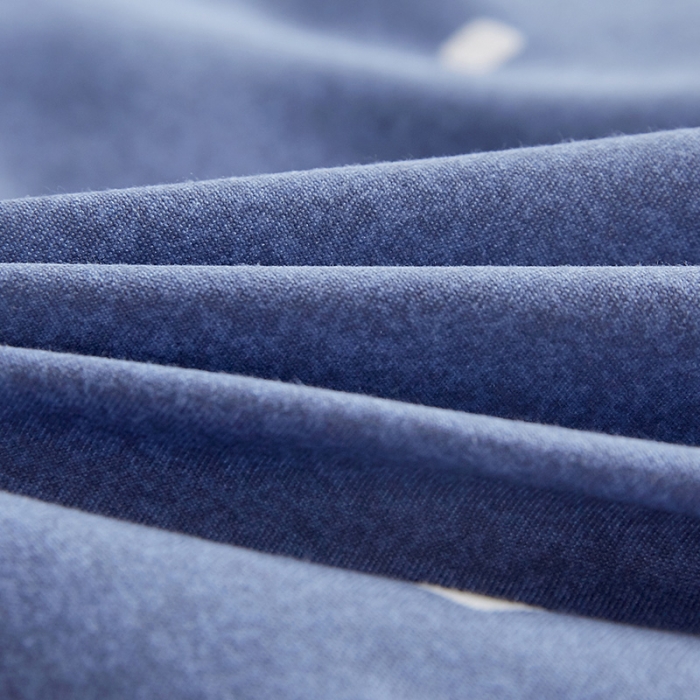 91家纺网 家纺一手货源 找家纺 代芙 2022新款加厚磨毛双边床裙四件套 爱尚几何