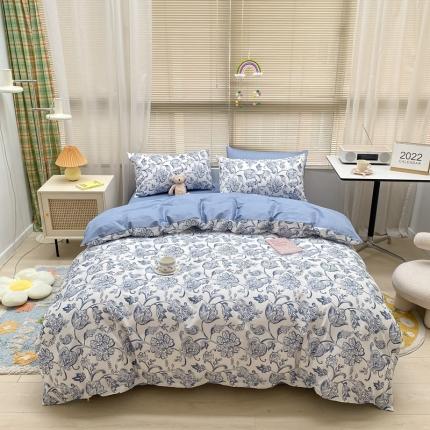 91家纺网 家纺一手货源 找家纺 (总)金丝鸟家纺 2022新款全棉四件套