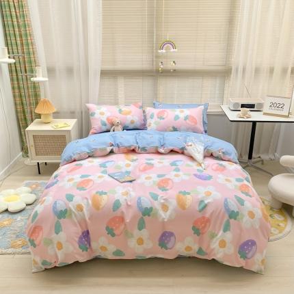 91家纺网 家纺一手货源 找家纺 (总)金丝鸟家纺 2022新款全棉四件套