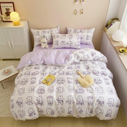 91家纺网 家纺一手货源 找家纺 (总)金丝鸟家纺 2022新款全棉四件套