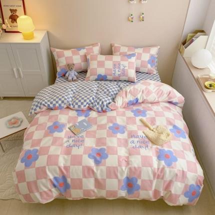 91家纺网 家纺一手货源 找家纺 (总)金丝鸟家纺 2022新款全棉四件套