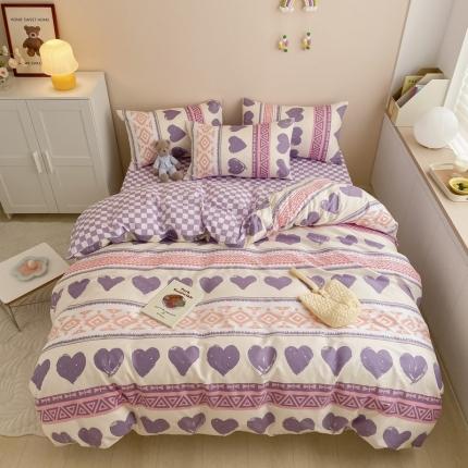 91家纺网 家纺一手货源 找家纺 (总)金丝鸟家纺 2022新款全棉四件套