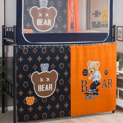 91家纺网 家纺一手货源 找家纺 （总）宅部落2022年学生上下铺遮光帘强遮光桌帘