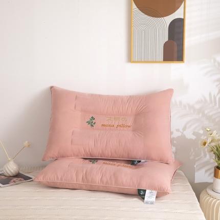 91家纺网 家纺一手货源 找家纺 九州 2022新款艾绒枕 粉色