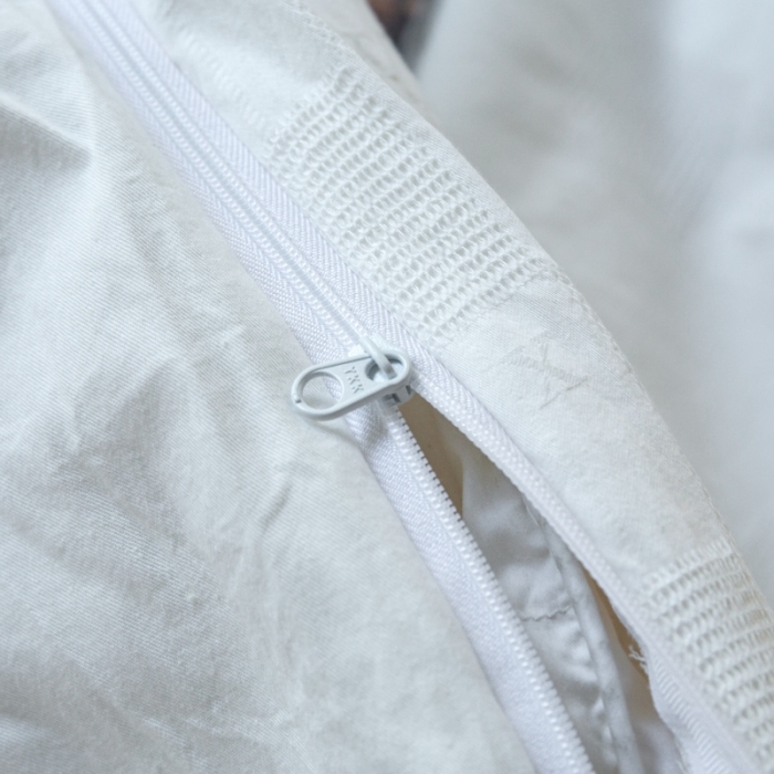 91家纺网 家纺一手货源 找家纺 （总）安莱生活 2022新款棋盘格不染原棉四件套-相机拍摄