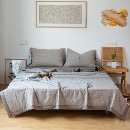 91家纺网 家纺一手货源 找家纺 （总）安莱生活 2023新款高端双层纱华夫格色织大提花夏被