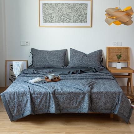 91家纺网 家纺一手货源 找家纺 （总）安莱生活 2023新款高端双层纱华夫格色织大提花夏被