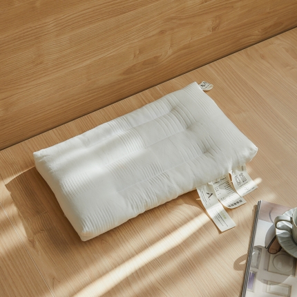 91家纺网 家纺一手货源 找家纺 2023新款A类母婴大豆定型超薄款枕头枕芯大豆原棉中高枕芯