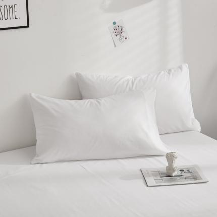 91家纺网 家纺一手货源 找家纺 （总）啊雅家居 2025新款ins简约纯色磨毛枕套一对