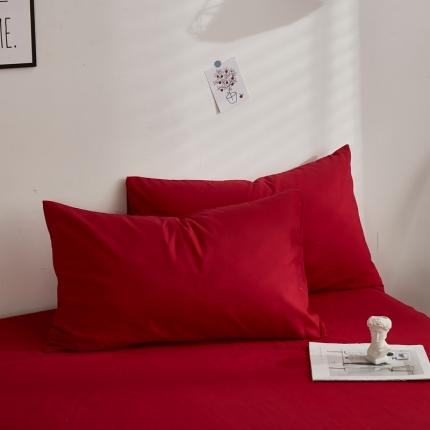 91家纺网 家纺一手货源 找家纺 （总）啊雅家居 2025新款ins简约纯色磨毛枕套一对