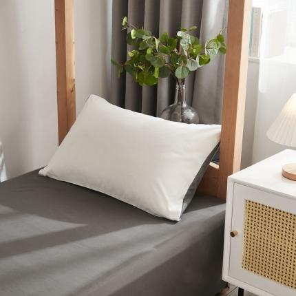 91家纺网 家纺一手货源 找家纺 （总）啊雅家居 2025新款ins简约纯色磨毛枕套一对