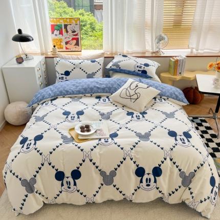 91家纺网 家纺一手货源 找家纺 总 顾里2022新款40支13372喷气全棉迪士尼系列四件套