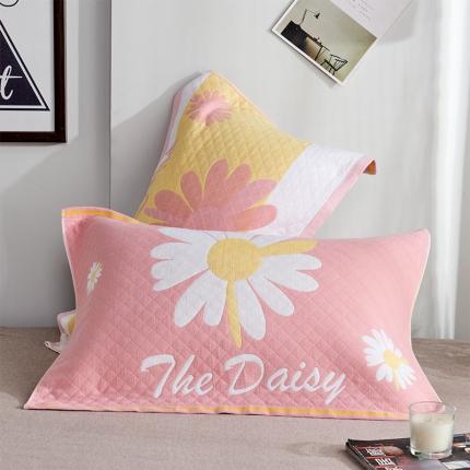 91家纺网 家纺一手货源 找家纺 2023全棉三层夹棉枕巾 54*80一对酒店宾馆民宿布草套件(BH)9