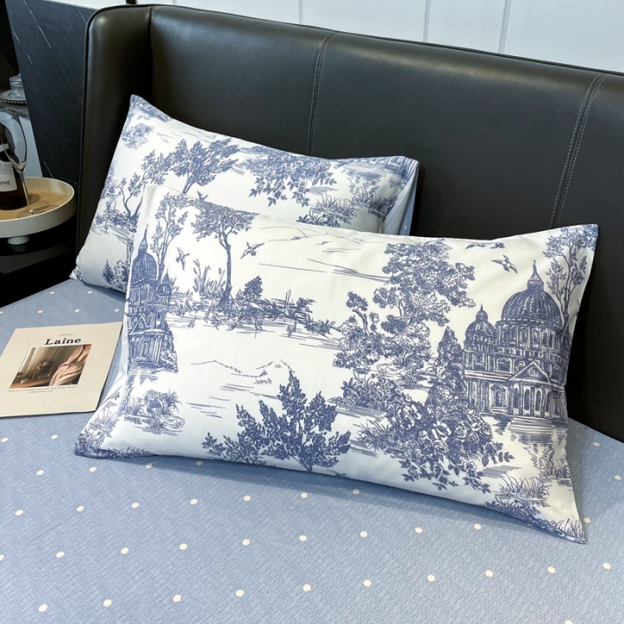 91家纺网 家纺一手货源 找家纺 HL原创 2022新款13070全棉40支北欧风四件套 D家