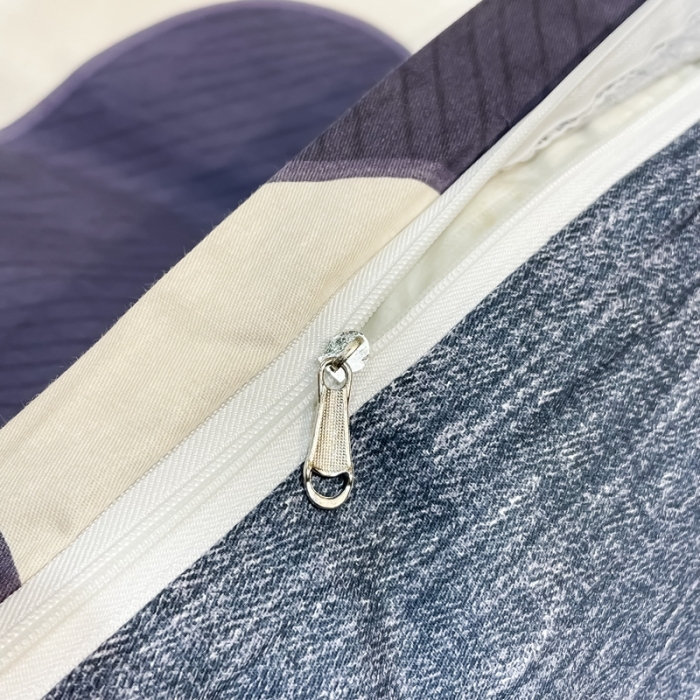 91家纺网 家纺一手货源 找家纺 HL原创 2022新款13070全棉40支北欧风四件套 大波浪