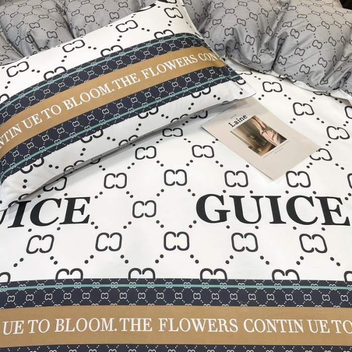 91家纺网 家纺一手货源 找家纺 HL原创 2022新款13070全棉40支北欧风四件套 期待