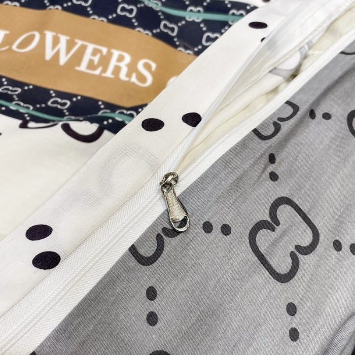 91家纺网 家纺一手货源 找家纺 HL原创 2022新款13070全棉40支北欧风四件套 期待