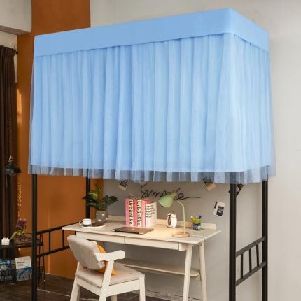 91家纺网 家纺一手货源 找家纺 总飞轮海蚊帐 彩色床帘款学生蚊帐XL-17（铁艺烤漆支架）