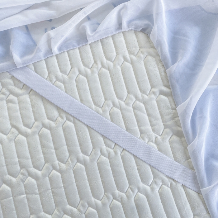 91家纺网 家纺一手货源 找家纺 顾里 2022新款ins韩系仙女温柔床裙系列席 格子小兔