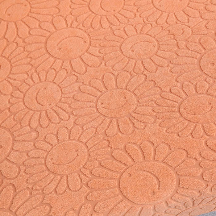 91家纺网 家纺一手货源 找家纺 千彤沙发垫 2022新款提花太阳花系列沙发套 橙色