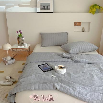 91家纺网 家纺一手货源 找家纺 顾里 2022新款ins韩系仙女泡泡纱夏被子被芯