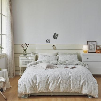 91家纺网 家纺一手货源 找家纺 （总）希文 2022新款全棉13372印花四件套-沐风系列