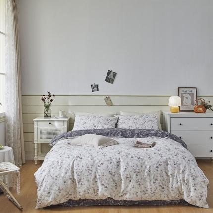 91家纺网 家纺一手货源 找家纺 （总）希文 2022新款全棉13372印花四件套-沐风系列