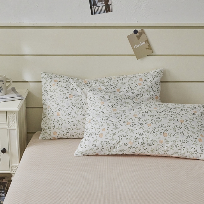 91家纺网 家纺一手货源 找家纺 希文 2022新款全棉13372印花四件套-沐风系列 晨曦