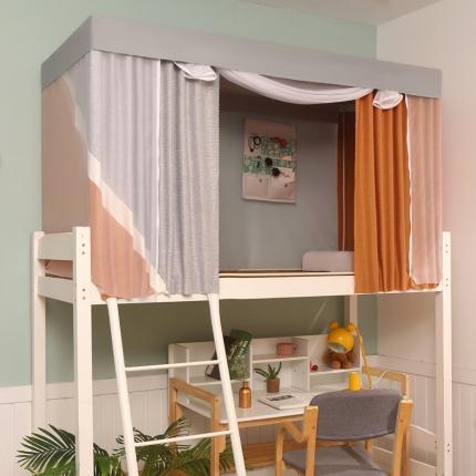 91家纺网 家纺一手货源 找家纺 总飞轮海蚊帐 学生宿舍遮光防蚊一体蚊帐XL-21（铁艺烤漆支架）