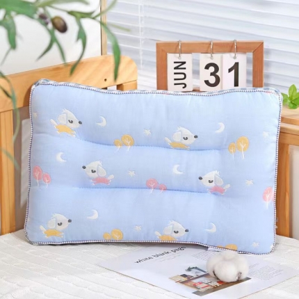 91家纺网 家纺一手货源 找家纺 （总）其乐枕芯 2023新款六层纱儿童枕枕芯