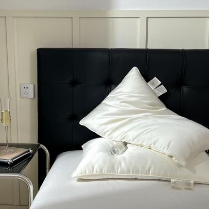 91家纺网 家纺一手货源 找家纺 傲蕾高端私享级云柔蚕丝枕芯真丝枕头48×74cm