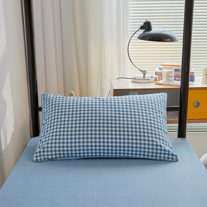 91家纺网 家纺一手货源 找家纺 世爵 2022新款亲肤棉学生宿舍上下铺三件套开学季 优格兰